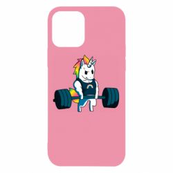 Чехол для iPhone 12 The unicorn is rocking - PrintSalon