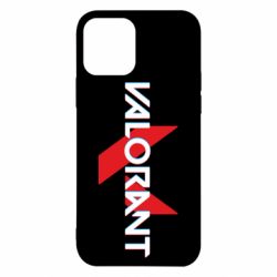 Чехол для iPhone 12 Valorant glitsh logo - PrintSalon
