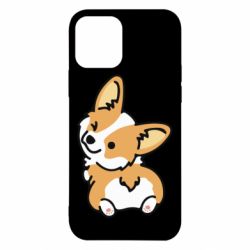 Чехол для iPhone 12 Winking Corgi - PrintSalon