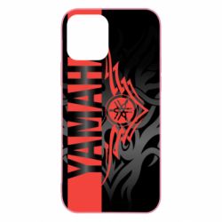 Чехол для iPhone 12 Yamaha Red And Black - PrintSalon