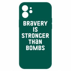 Чехол для iPhone 12 Bravery is stronger - PrintSalon