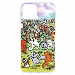 Чохол для iPhone 12 Коти танцюють - PrintSalon