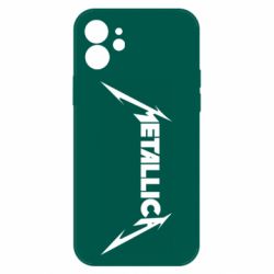 Чехол для iPhone 12 Logo Metallica - PrintSalon