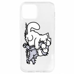 Чохол для iPhone 12 Любов котів - PrintSalon