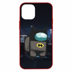 Чехол для iPhone 12 mini Among Us - Batman in the city-PrintSalon Чехол для iPhone 12 mini Among Us - Batman in the city