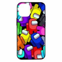 Чехол для iPhone 12 mini Among us multicolored - PrintSalon