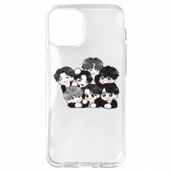 Чохол для iPhone 12 mini BTS Cute Art - PrintSalon