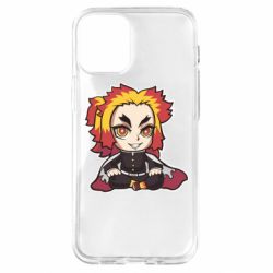 Чехол для iPhone 12 mini Chibi Senjuro Rengoku - PrintSalon