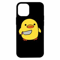 Чохол для iPhone 12 mini Duckling With A Knife - PrintSalon