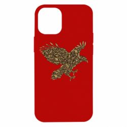 Чехол для iPhone 12 mini Eagle feather - PrintSalon