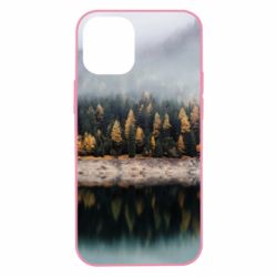 Чехол для iPhone 12 mini Forest by the lake - PrintSalon