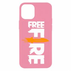 Чохол для iPhone 12 mini Free Fire vertical logo - PrintSalon