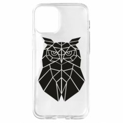 Чохол для iPhone 12 mini Geometric Owl - PrintSalon