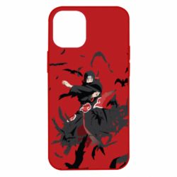 Чохол для iPhone 12 mini Itachi Uchiha with crows - PrintSalon