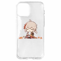 Чохол для iPhone 12 mini Кадзуха з котом - PrintSalon