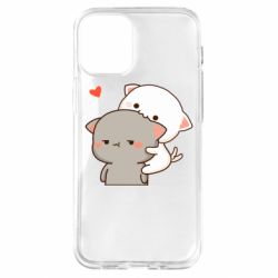 Чехол для iPhone 12 mini Котики кохання - PrintSalon