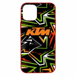 Чохол для iPhone 12 mini KTM orange logo - PrintSalon