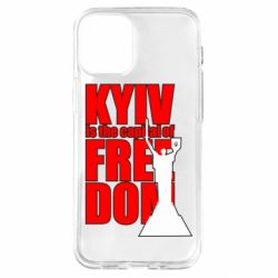 Чехол для iPhone 12 mini Kyiv capital of freedom - PrintSalon