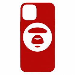 Чехол для iPhone 12 mini Logo Bape Monkey - PrintSalon