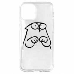 Чехол для iPhone 12 mini Милый Кот Саймона - PrintSalon