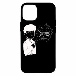 Чехол для iPhone 12 mini Моб Психо и гамбургер