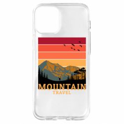 Чехол для iPhone 12 mini Mountain travel - PrintSalon