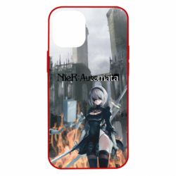 Чехол для iPhone 12 mini Nier Automata 2B - PrintSalon
