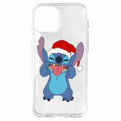 Чехол для iPhone 12 mini Новогодний Стич - PrintSalon