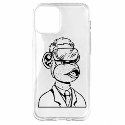 Чехол для iPhone 12 mini Обезьяна в виртуальных очках - PrintSalon