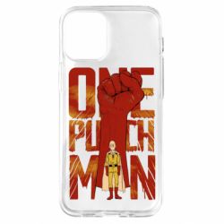 Чохол для iPhone 12 mini One Punch Man Saitama - PrintSalon