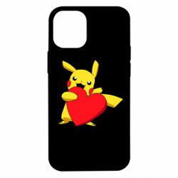 Чехол для iPhone 12 mini Pikachu Heart - PrintSalon