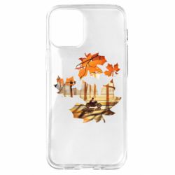 Чехол для iPhone 12 mini Проезжая осень - PrintSalon