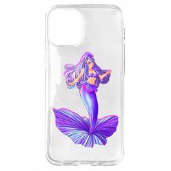 Чехол для iPhone 12 mini Purple Mermaid Barbie - PrintSalon