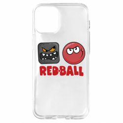 Чохол для iPhone 12 mini Red ball 4 - PrintSalon