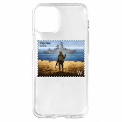Чехол для iPhone 12 mini русский корабль иди на@ - PrintSalon