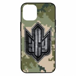 Чехол для iPhone 12 mini РУССКИЙ ВОЕННЫЙ КОРАБЛЬ ІДІ НА ХУЙ! ВСУ - PrintSalon