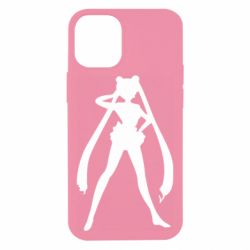Чохол для iPhone 12 mini Sailor Moon silhouette - PrintSalon