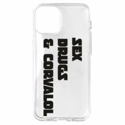 Чехол для iPhone 12 mini Sex Drugs s Corvalol - PrintSalon