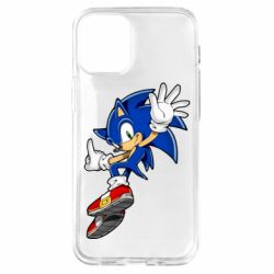 Чехол для iPhone 12 mini Sonic and the jump - PrintSalon