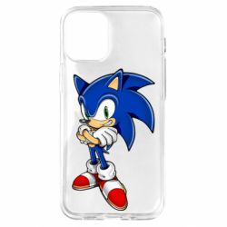 Чехол для iPhone 12 mini Sonic with smile-PrintSalon Чехол для iPhone 12 mini Sonic with smile