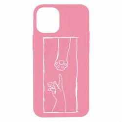 Чехол для iPhone 12 mini Сreation meow - PrintSalon