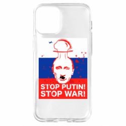 Чехол для iPhone 12 mini STOP PUTIN - PrintSalon