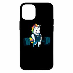 Чехол для iPhone 12 mini The unicorn is rocking - PrintSalon