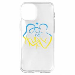 Чехол для iPhone 12 mini Украина! Семья! - PrintSalon