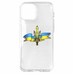 Чехол для iPhone 12 mini Украина трезубец - PrintSalon