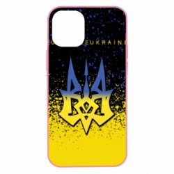Чохол для iPhone 12 mini Ukraine, yellow blue - PrintSalon
