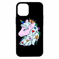 Чехол для iPhone 12 mini Unicorn Princess - PrintSalon