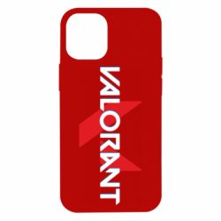 Чехол для iPhone 12 mini Valorant glitsh logo - PrintSalon
