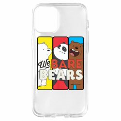Чехол для iPhone 12 mini We bare bears collage - PrintSalon