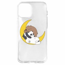 Чехол для iPhone 12 mini We bare bears sleep - PrintSalon